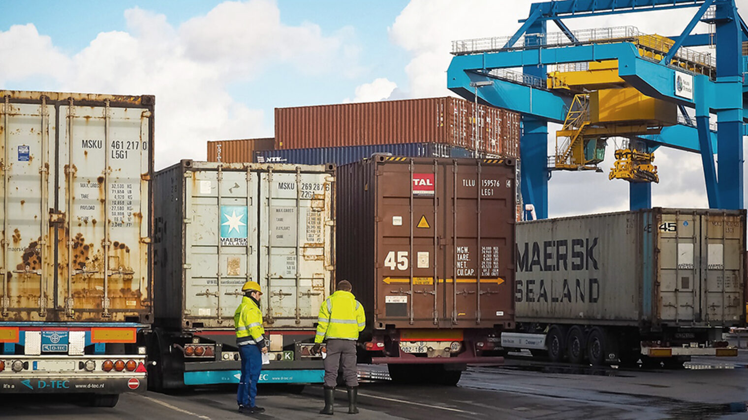 Lieferketten Container Handwerk International Baden-Württemberg