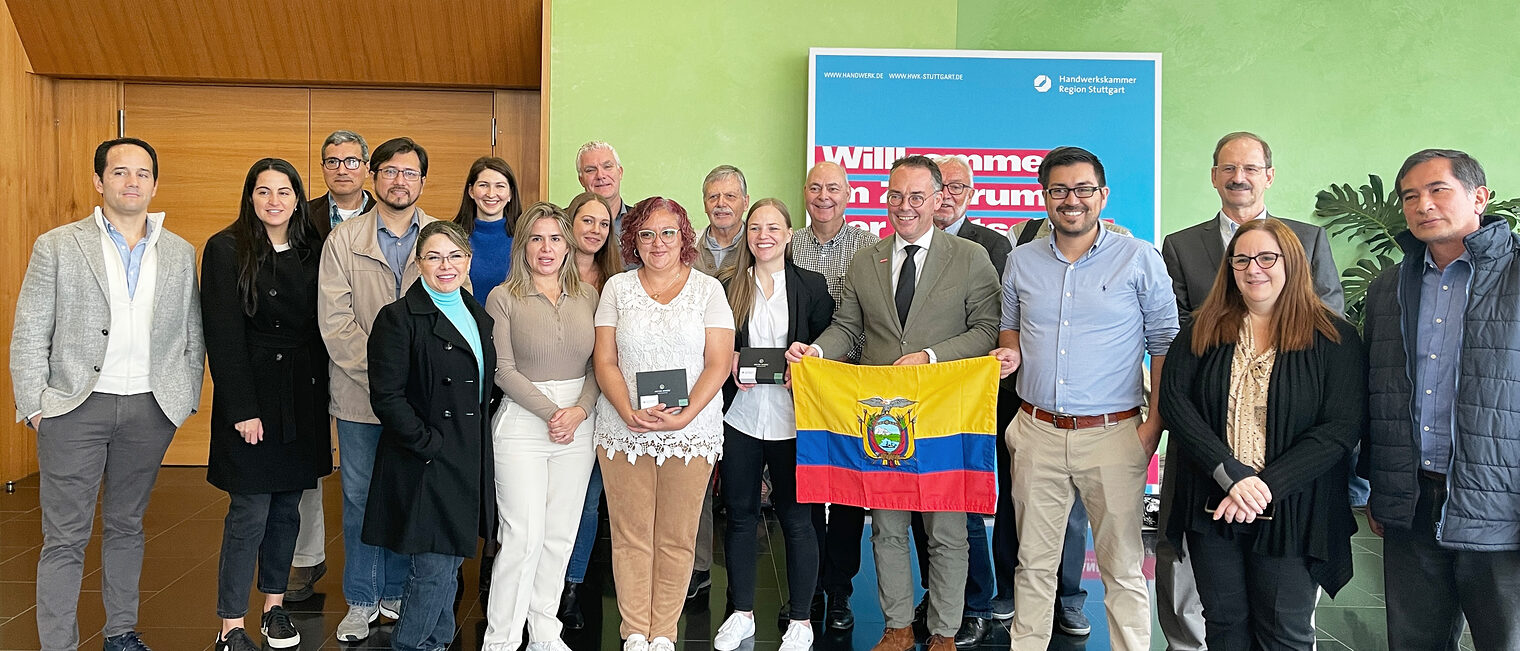 Ecuadorianische Delegation 2022 Handwerk International 